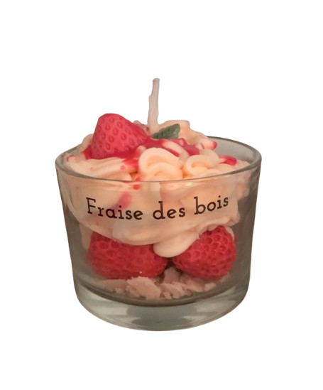 Bougie Fraise des bois